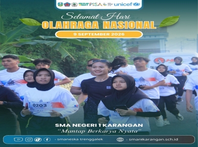 AYO SEMARAKKAN HAORNAS 2026, BERSAMA SMAN 1 KARANGAN