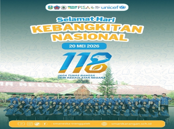 SMAN 1 KARANGAN UCAPKAN SELAMAT HARKITNAS TAHUN 2026