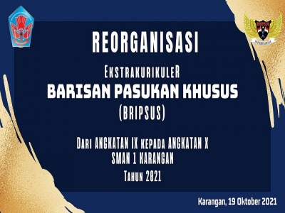 Reposted from @bripsus_smaneska [19 OKTOBER 2021]