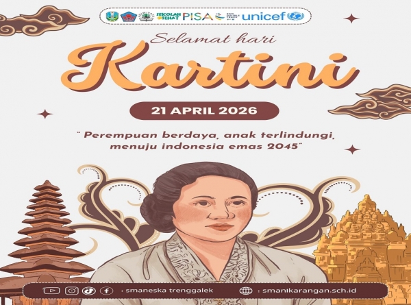 SMAN 1 KARANGAN UCAPKAN SELAMAT HARI KARTINI, 21 APRIL 2026