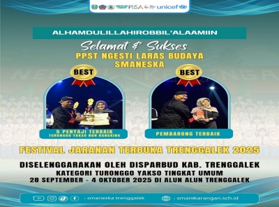 SMAN 1 KARANGAN BORONG 2 JUARA PADA EVENT FESTIVAL JARANAN