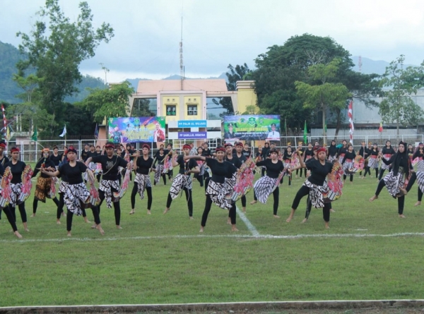 20 PENARI SMANESKA TRENGGALEK AKAN AMBIL BAGIAN DALAM &ldquo;TARI KOLOSAL TURONGGO YAKSO&rdquo; PEMBUKAAN LIGA SANTRI PIALA KASAD 2022