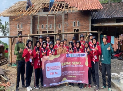 HARI KEDUA GIAT PRAMUKA PW OLEH PANGKALAN SMAN 1 KARANGAN