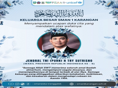 WAKIL PRESIDEN KE-6 RI, H. TRY SUTRISNO, WAFAT 2 MARET 2026