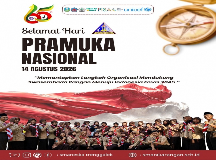 SMANESKA UCAPKAN SELAMAT HARI PRAMUKA INDONESIA KE - 65