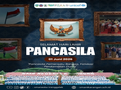 SMAN 1 KARANGAN PERINGATI HARI LAHIR PANCASILA , 1 JUNI 2026