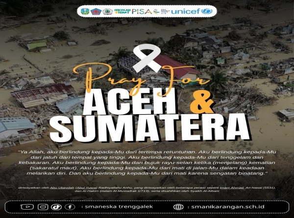 UCAPAN DUKA UNTUK BENCANA YANG MELANDA ACEH &amp; SUMATERA