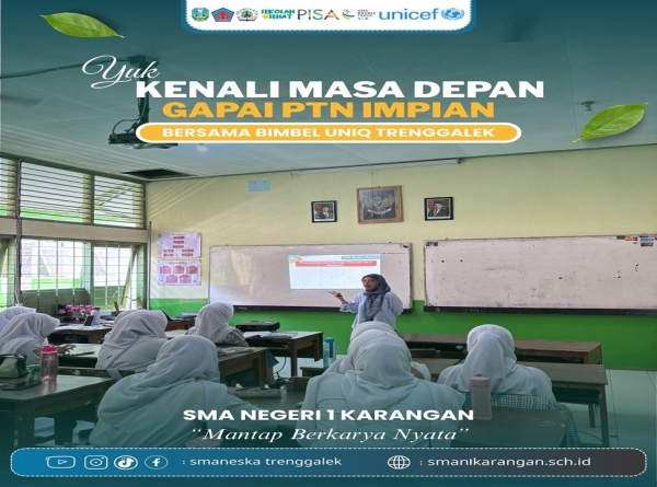 BIMBEL UNIQ HADIR DI SMANESKA BEKALI MURID KELAS X DAN XI