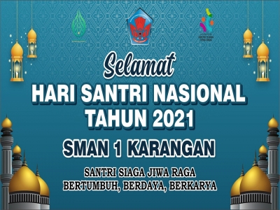 KAMI KELUARGA BESAR SMAN 1 KARANGAN TRENGGALEK @toyib_mashuri MENGUCAPKAN