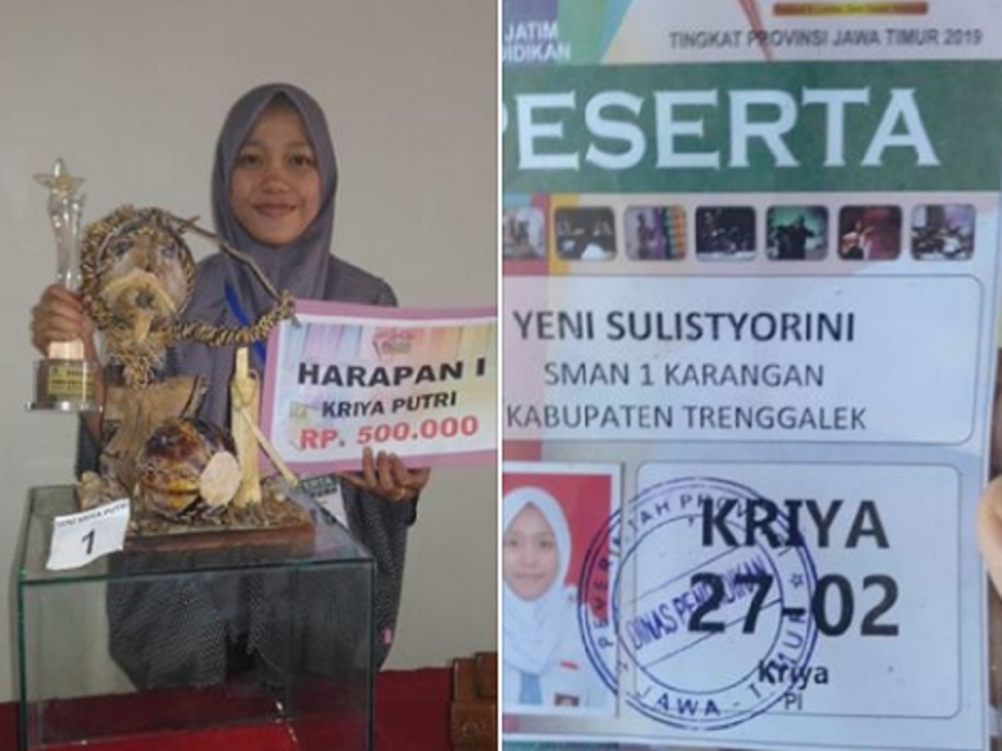 SMAN 1 KARANGAN TRENGGALEK RAIH JUARA “HARAPAN 1”
