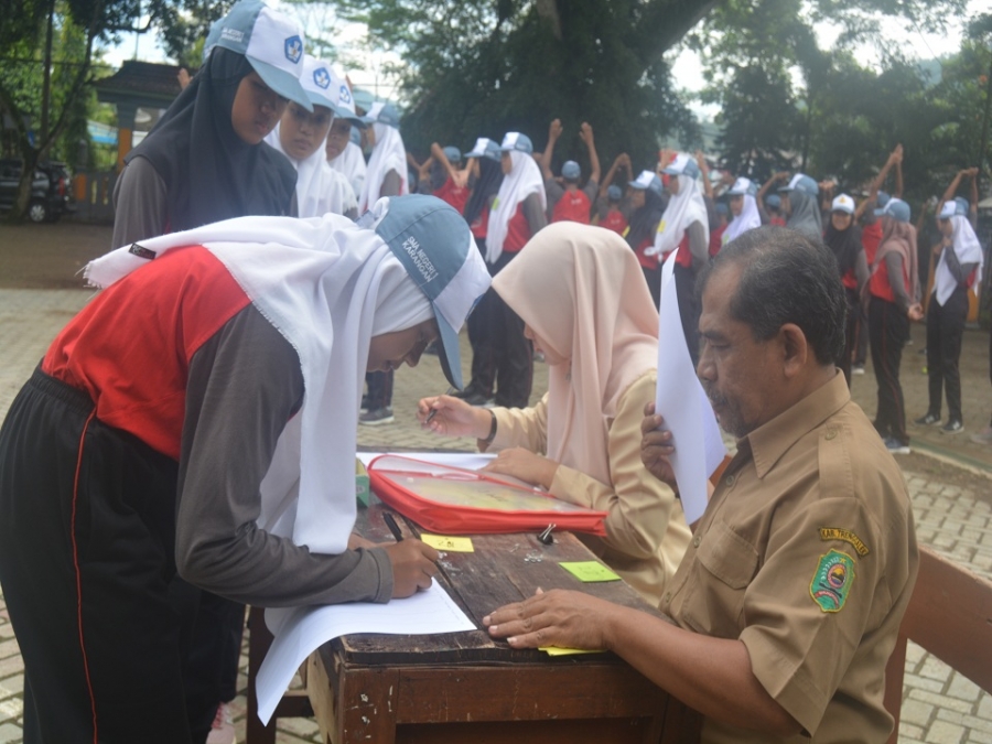 SELEKSI CALON ANGGOTA PASKIBRAKA KABUPATEN TRENGGALEK