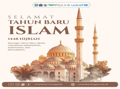 SMAN 1 KARANGAN UCAPKAN SELAMAT TAHUN BARU ISLAM 1 MUHARAM 1448 H