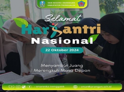 HSN 2024, SMAN 1 KARANGAN SIAP BERKAH ILMU DAN BERBUDI LUHUR