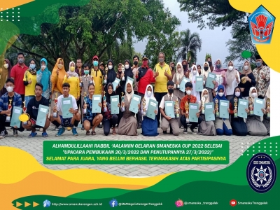 GELARAN SMANESKA CUP TAHUN 2022 TELAH SELESAI