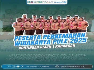 16 ANGGOTA DEWA MADIEN IKUTI PERKEMAHAN WIRAKARYA PULE