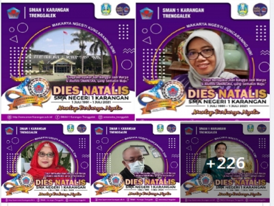 ALBUM KENANGAN "UCAPAN 30TH SMANESKA TERCINTA" TAHUN 2021