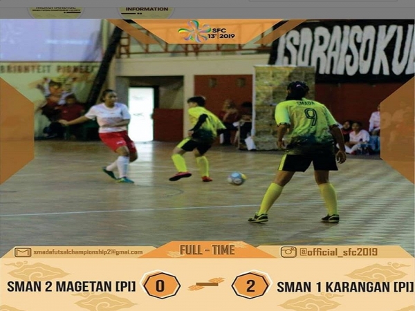 TIM FUTSAL PUTRI SMANESKA TRENGGALEK MASUK FINAL