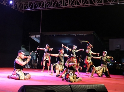SANGGAR TARI SMAN 1 KARANGAN TRENGGALEK BISA TAMPIL LANCAR