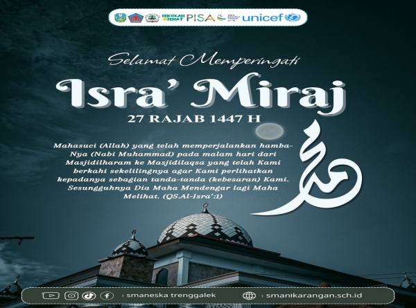 ISRA' MIRAJ NABI MUHAMMAD SAW 1447 HIJRIAH TAHUN 2026