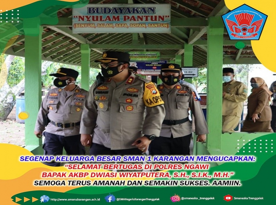 AKBP Dwiasi Wiyatputera, S.H., S.I.K., M.H. Telah Dua Kali Ke SMANESKA