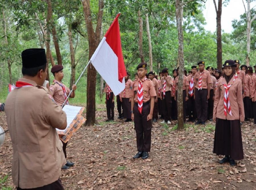50 ANGGOTA GUDEP TRENGGALEK 05.087-05.088 TELAH DILANTIK BANTARA