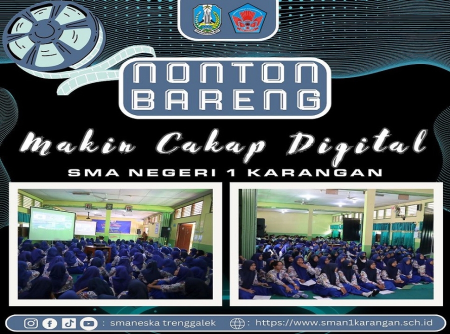 SISWA SMANESKA NONTON BARENG CAKAP DIGITAL, KOMINFO