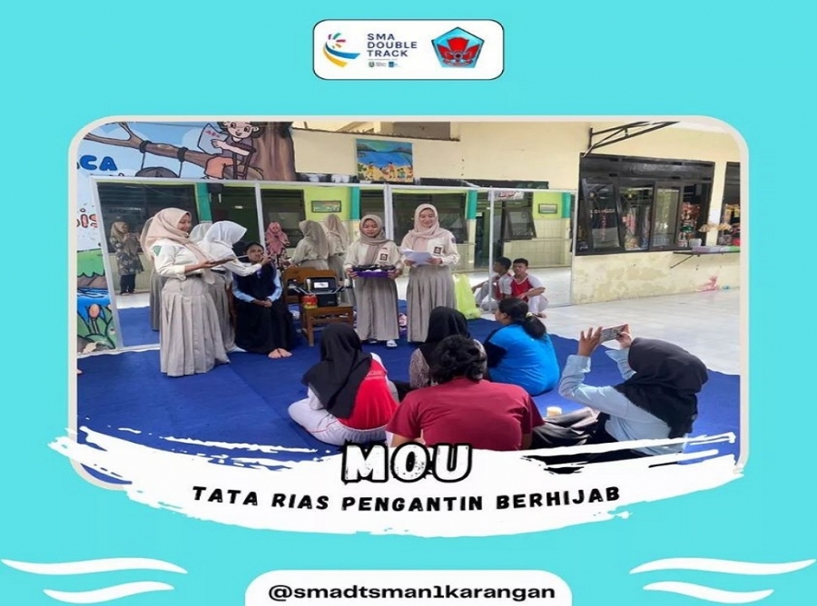 DT TATA RIAS SMAN 1 KARANGAN BEKERJASAMA DGN SLB PANGGUNGSARI