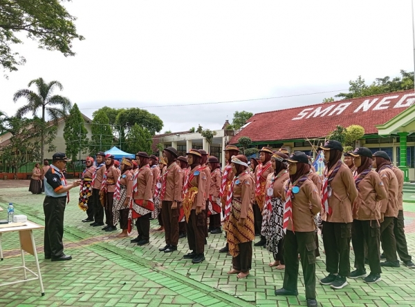 DOKUMENTASI GIAT SCOUT CHALLENGE DAY SMAN 1 KARANGAN 2024