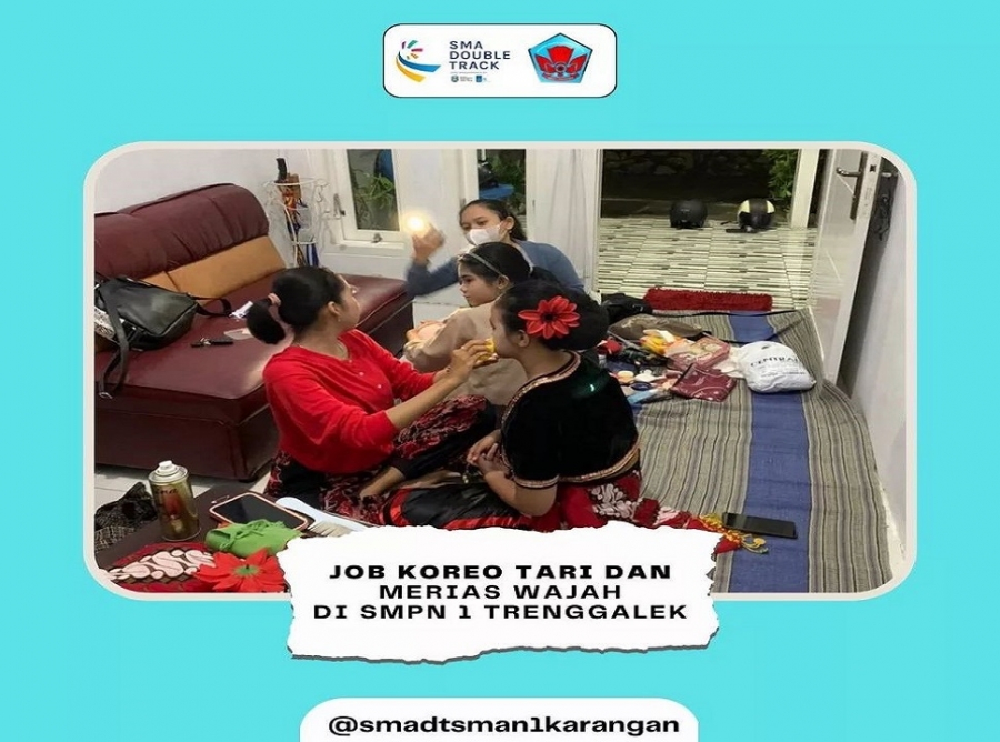 ALUMNI DT SMAN 1 KARANGAN TAHUN 2022 MENDAPATKAN JOB MERIAS TARI