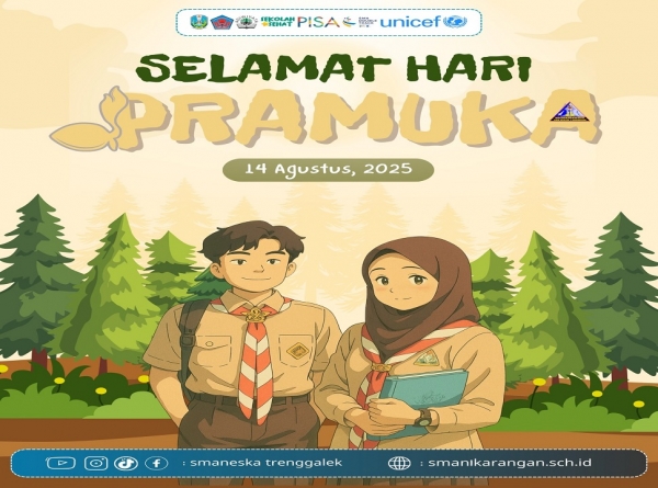 SMANESKA UCAPKAN SELAMAT HARI PRAMUKA KE-64 TAHUN 2025