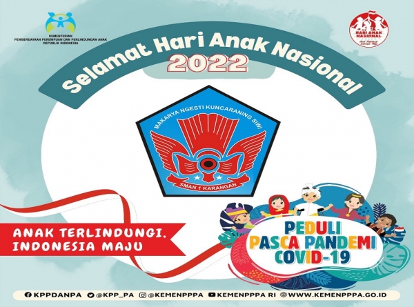 SELAMAT HARI ANAK NASIONAL, 23 JULI 2022