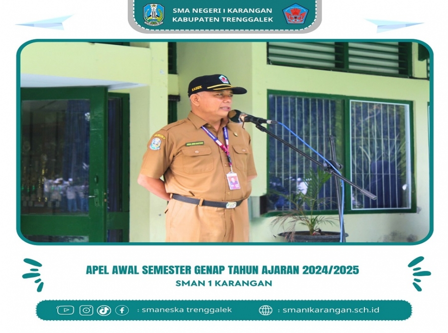 SMANESKA GELAR APEL AWAL SEMESTER GENAP T/A 2024/2025