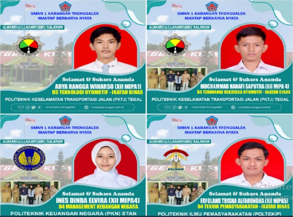 ALHAMDULILLAH 4 ALUMNI SMANESKA DITERIMA DI KEDINASAN