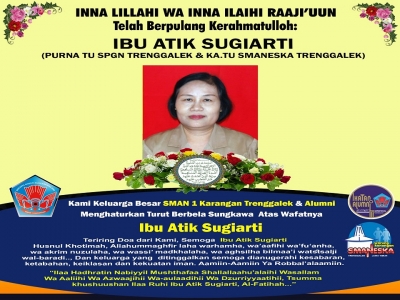 INNA LILLAHI WA INNA ILAIHI RAAJI&rsquo;UUN TELAH BERPULANG KERAHMATULLOH