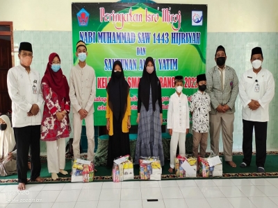 "PERINGATAN ISRO&rsquo; MIROJ NABI MUHAMMAD SAW &amp; SANTUNAN ANAK YATIM"