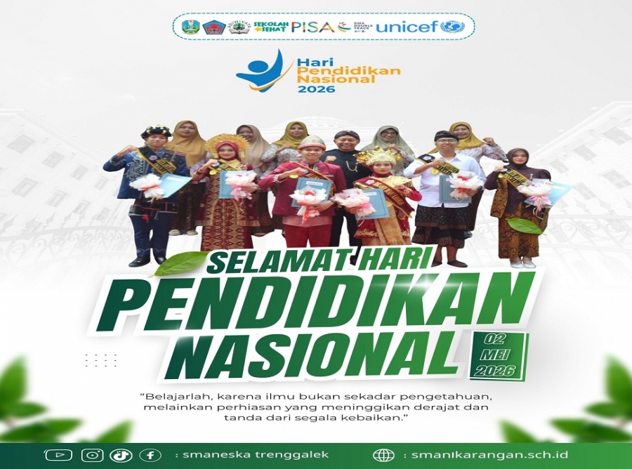 SMAN 1 KARANGAN UCAPKAN SELAMAT HARI PENDIDIKAN NASIONAL 2026