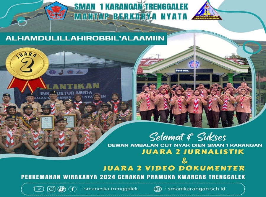 DEWAN AMBALAN CUT NYAK DIEN SMAN 1 KARANGAN RAIH 2 PRESTASI