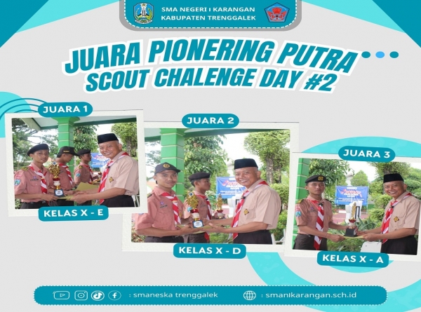 JUARA SCD PART 2 DEWAMADIEN SMAN 1 KARANGAN TAHUN 2025