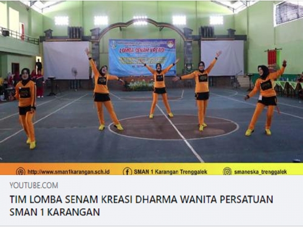 TIM LOMBA SENAM KREASI DWP SMAN 1 KARANGAN