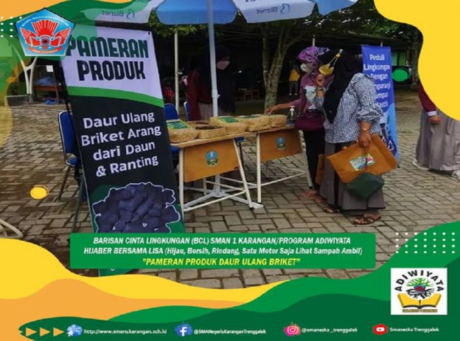 PAMERAN PRODUK DAUR ULANG BRIKET