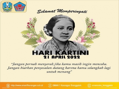 SELAMAT MEMPERINGATI HARI KARTINI, 21 APRIL 2022