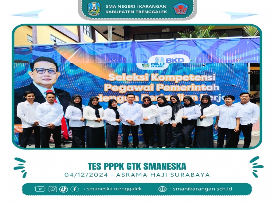 13 GTK SMANESKA TAKLUKKAN SELEKSI PPPK DI SURABAYA