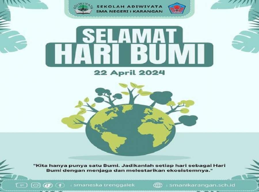 PERINGATAN HARI BUMI INTERNASIONAL TAHUN 2024