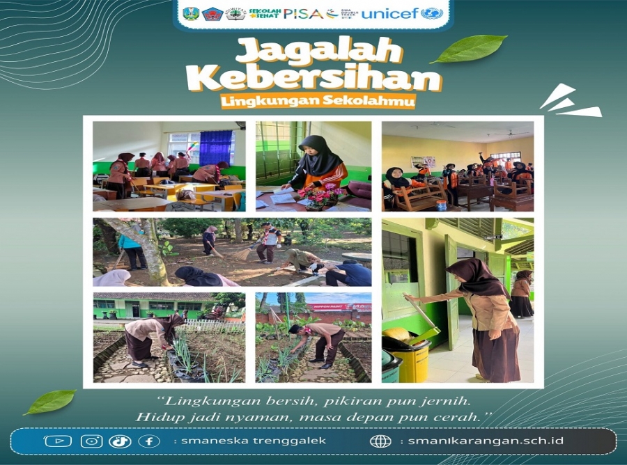 GERAKAN JUM&rsquo;AT BERSIH SMAN 1 KARANGAN 6 FEBRUARI 2026