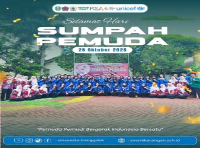 SMAN 1 KARANGAN UCAPKAN SELAMAT HARI SUMPAH PEMUDA THN 2025