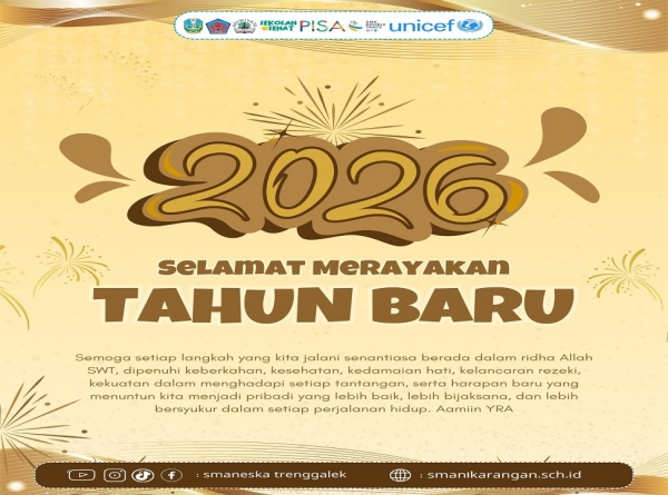 SMAN 1 KARANGAN SAMBUT TAHUN BARU 2026 DENGAN PENUH HARAPAN