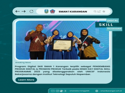 SMANESKA TERPILIH SEBAGAI PENGEMBANG PRODUK DIGITAL