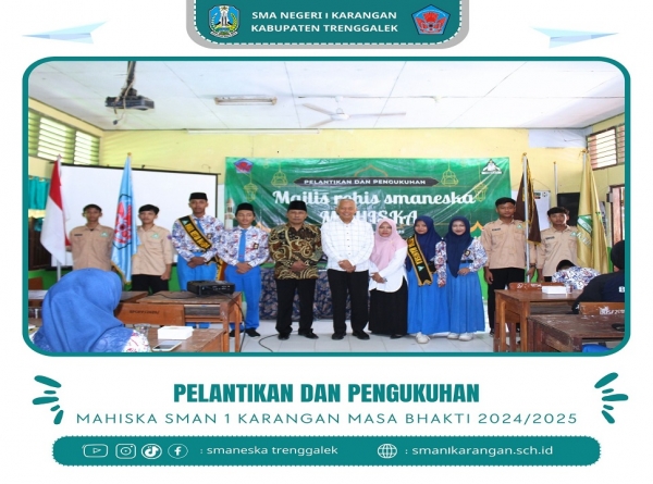 MAHISKA GELAR PELANTIKAN DAN PENGUKUHAN PENGURUS BARU