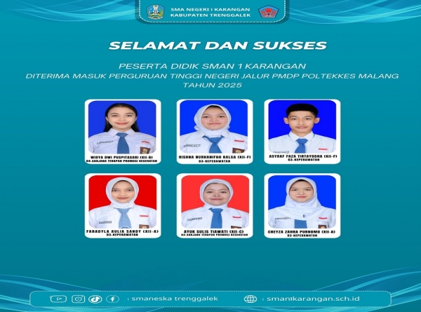 6 PESERTA DIDIK SMANESKA LOLOS JALUR PMDP POLKESMA 2025