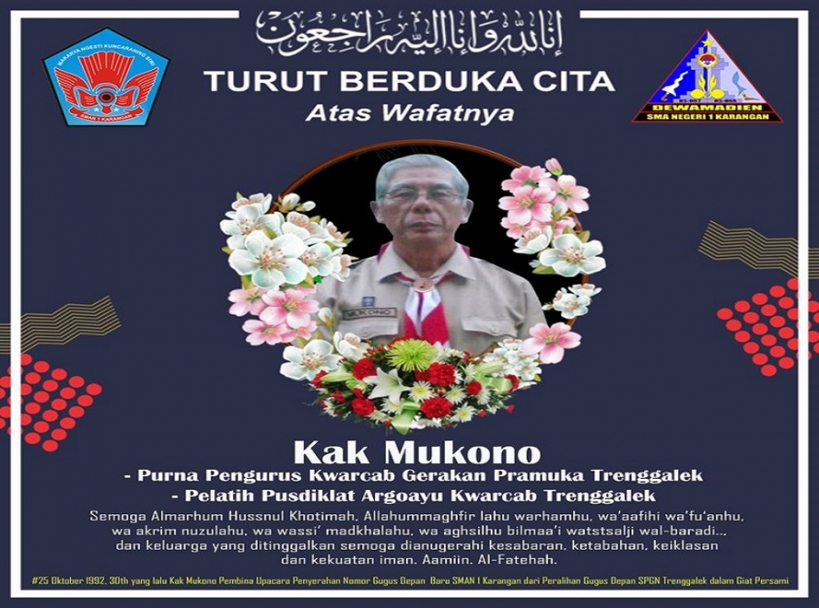 TURUT BERDUKA CITA ATAS WAFATNYA KAK MUKONO